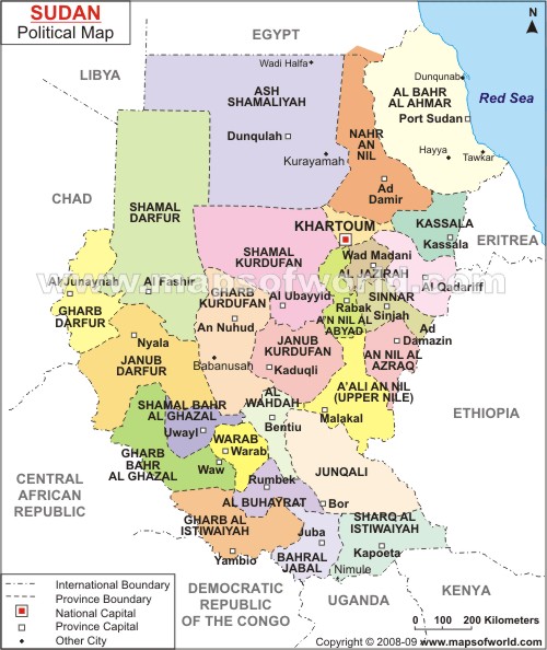 sudan-map-political3.jpg Hosting at Sudaneseonline.com
